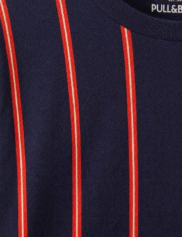 Tricou Pull&Bear, bleumarin