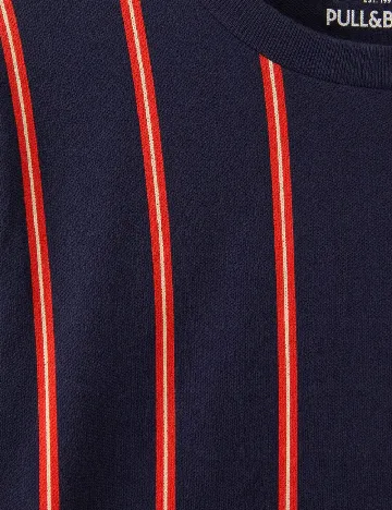 Tricou Pull&Bear, bleumarin