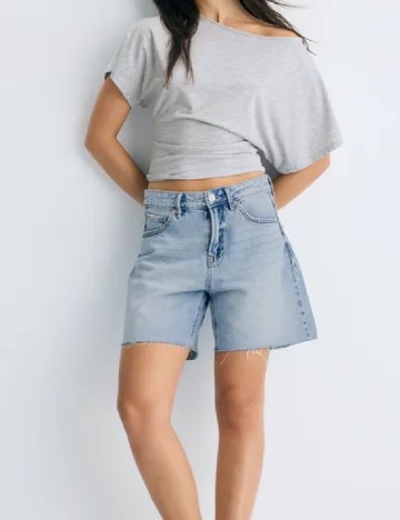 Tricou Stradivarius, gri