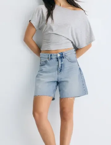 Tricou Stradivarius, gri