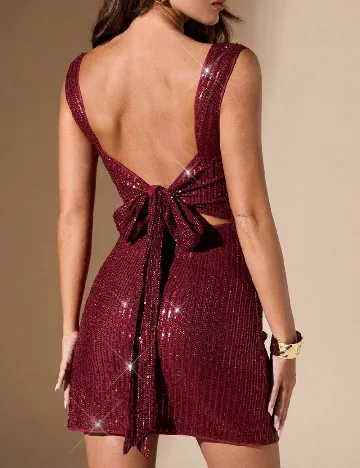 Rochie scurta SHEIN, rosu