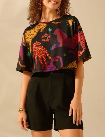 Tricou SHEIN, mix culori