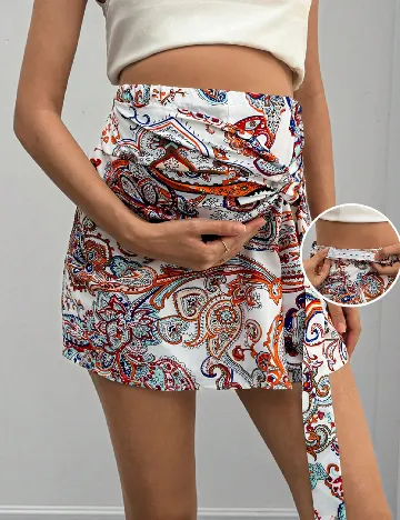 Fusta pantalon SHEIN Maternity, mix culori