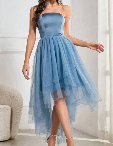 Rochie medie SHEIN, albastru