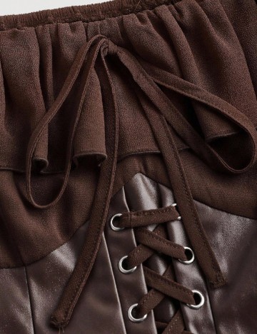 Rochie lunga SHEIN, maro