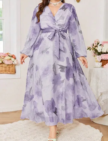 Rochie lunga SHEIN CURVE, mov