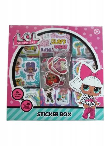 Set stickere autocolante W&O Products, mix culori