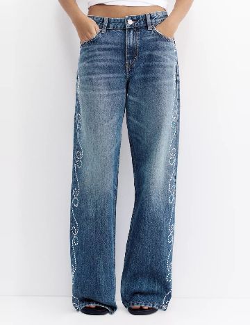 Blugi Pull&Bear, albastru