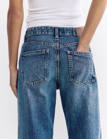 Blugi Pull&Bear, albastru