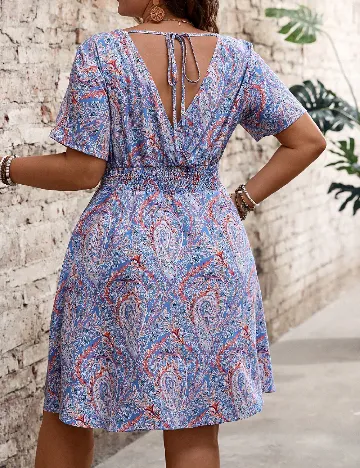 Rochie scurta SHEIN CURVE, mix culori