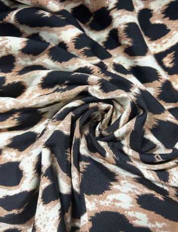 Salopeta SHEIN CURVE, animal print
