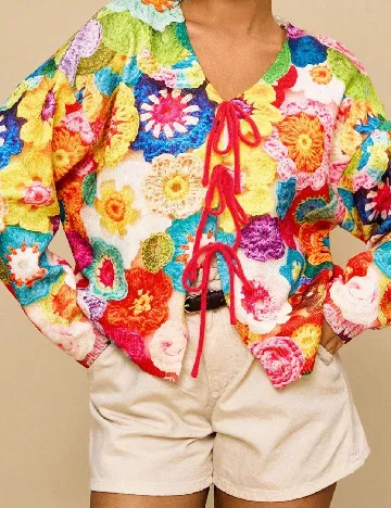 Cardigan SHEIN CURVE, mix culori