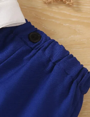 Costum Shein Kids, albastru