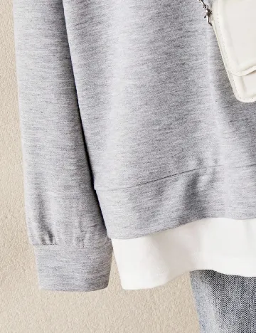 Bluza Shein Kids, gri