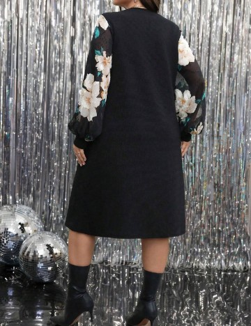 Rochie medie SHEIN CURVE, negru