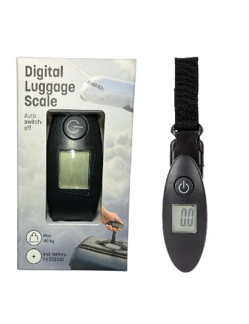 Cantar digital pentru bagaje ACTION, negru