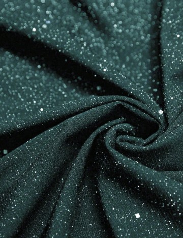 Rochie medie SHEIN CURVE, albastru/verde