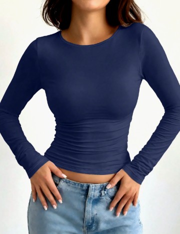 Bluza SHEIN, bleumarin