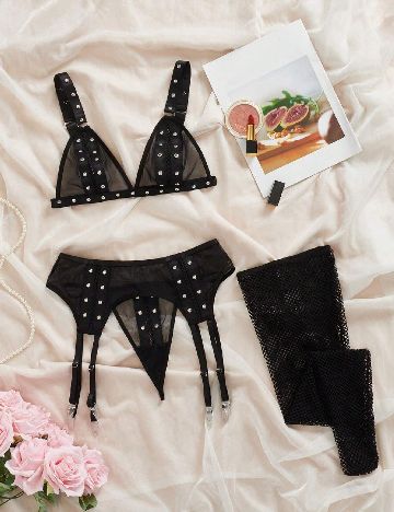 Set lenjerie SHEIN, negru