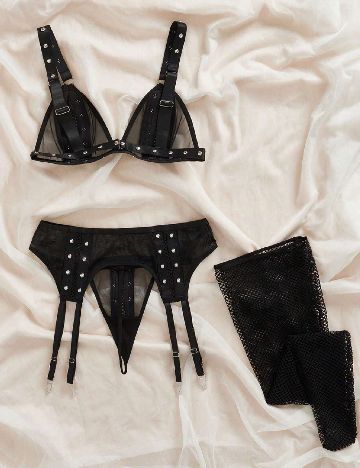 Set lenjerie SHEIN, negru