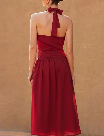 Rochie medie SHEIN, rosu