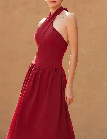 Rochie medie SHEIN, rosu