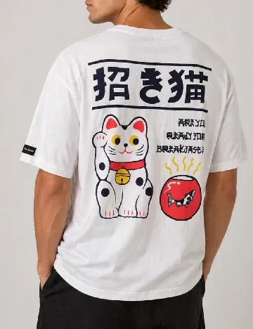 Tricou Pull&Bear, alb