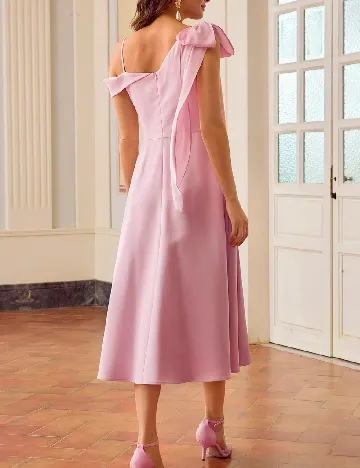 Rochie medie MOTF, roz