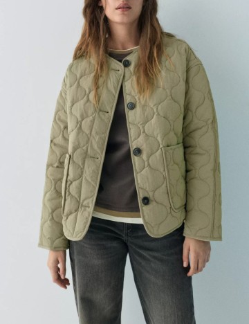 Jacheta Pull&Bear, verde