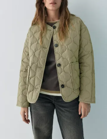 Jacheta Pull&Bear, verde