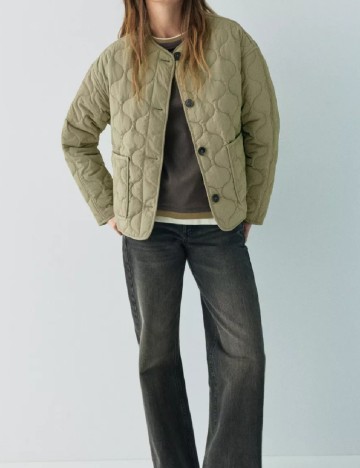 Jacheta Pull&Bear, verde