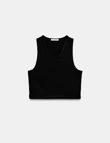 Top Zara, negru