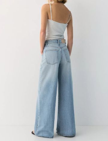 Blugi Pull&Bear, albastru