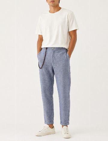 Pantaloni Zara, albastru