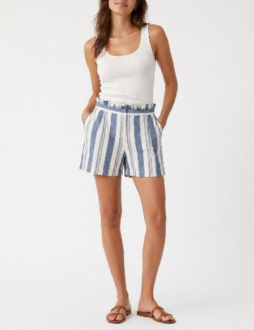 Pantaloni scurti Pull&Bear, albastru