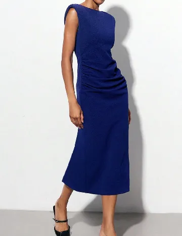 Rochie medie SHEIN, bleumarin