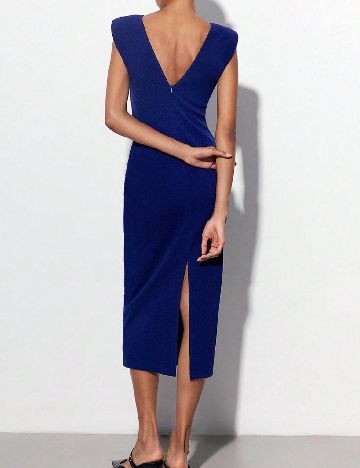 Rochie medie SHEIN, bleumarin