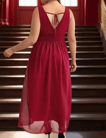 Rochie lunga SHEIN CURVE, rosu