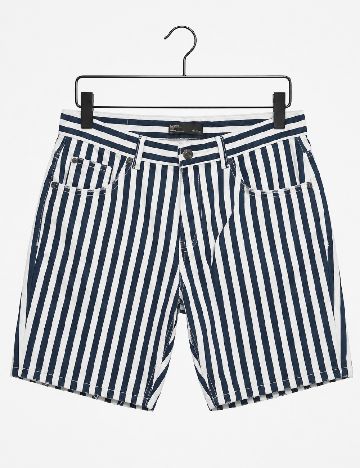 Pantaloni scurti Bershka, bleumarin