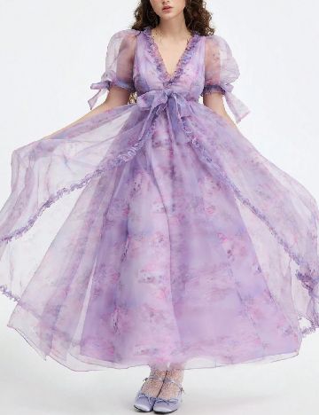 Rochie lunga SHEIN, mov