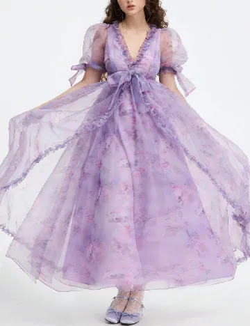 Rochie lunga SHEIN, mov