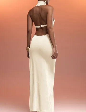 Rochie lunga SHEIN, galben deschis