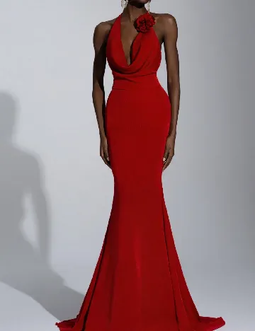 Rochie lunga SHEIN, rosu