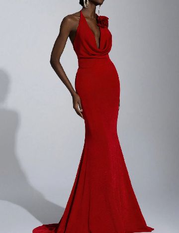 Rochie lunga SHEIN, rosu