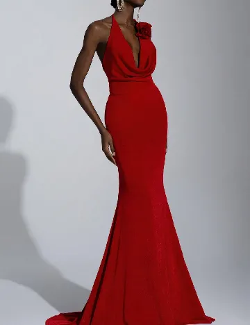 Rochie lunga SHEIN, rosu