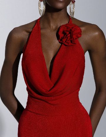 Rochie lunga SHEIN, rosu