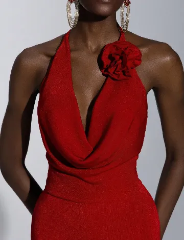 Rochie lunga SHEIN, rosu