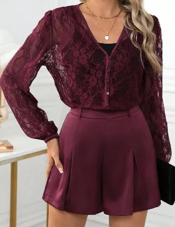 Compleu SHEIN, pruna