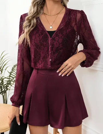 Compleu SHEIN, pruna