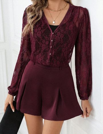 Compleu SHEIN, pruna